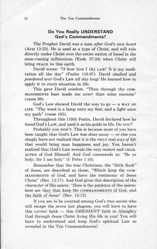 Ten commandments (prelim 1972)