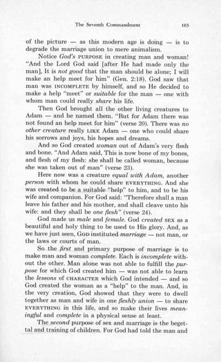 Ten commandments (prelim 1972)