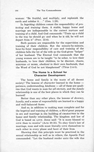 Ten commandments (prelim 1972)