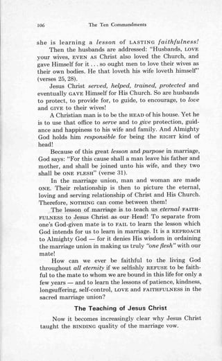 Ten commandments (prelim 1972)