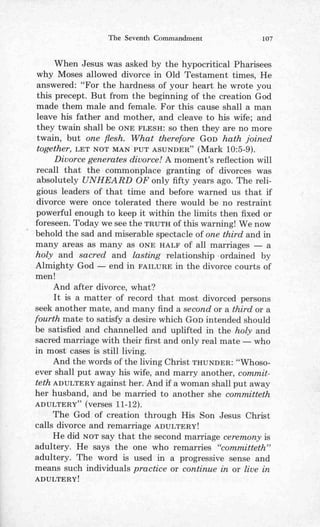 Ten commandments (prelim 1972)