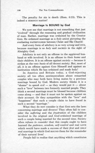 Ten commandments (prelim 1972)