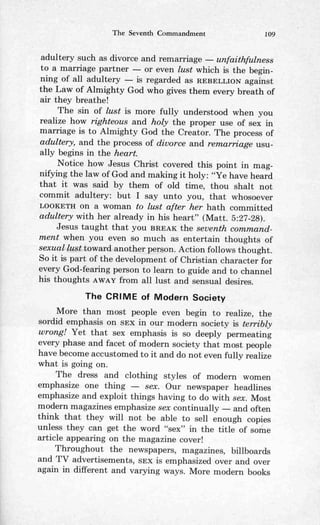 Ten commandments (prelim 1972)