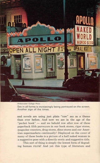 Ten commandments (prelim 1972)