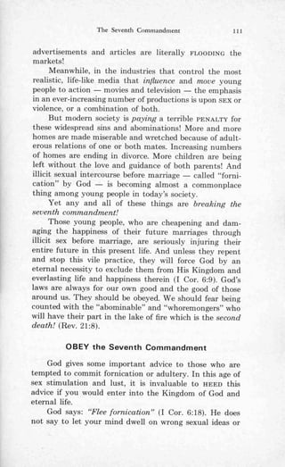 Ten commandments (prelim 1972)