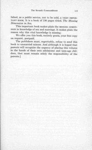 Ten commandments (prelim 1972)