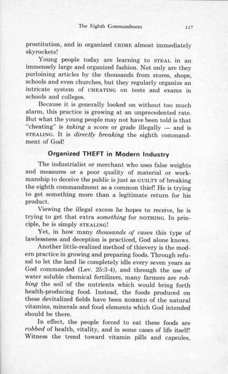 Ten commandments (prelim 1972)