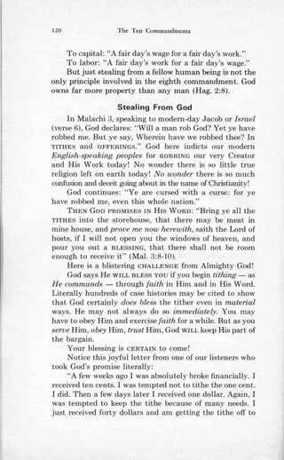 Ten commandments (prelim 1972)