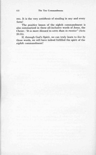 Ten commandments (prelim 1972)