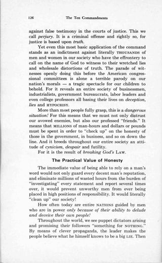 Ten commandments (prelim 1972)