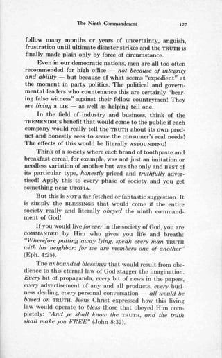 Ten commandments (prelim 1972)