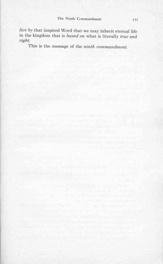 Ten commandments (prelim 1972)