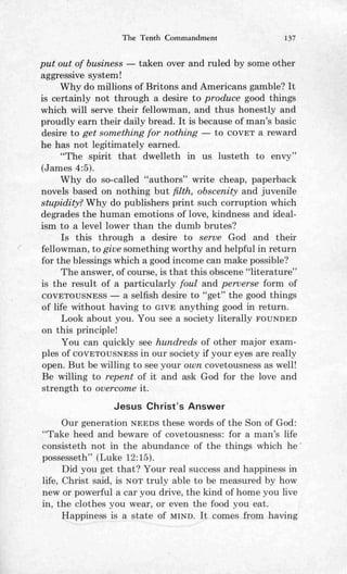 Ten commandments (prelim 1972)