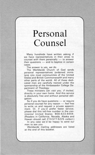 Ten commandments (prelim 1972)