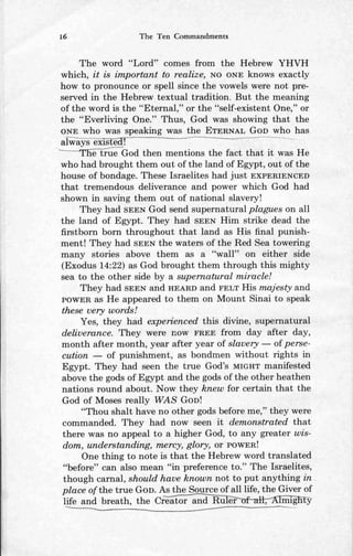 Ten commandments (prelim 1972)