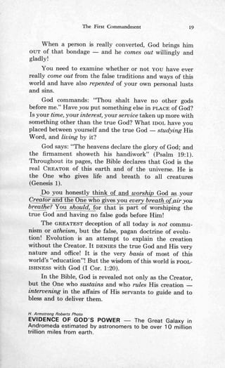 Ten commandments (prelim 1972)