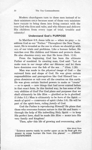 Ten commandments (prelim 1972)