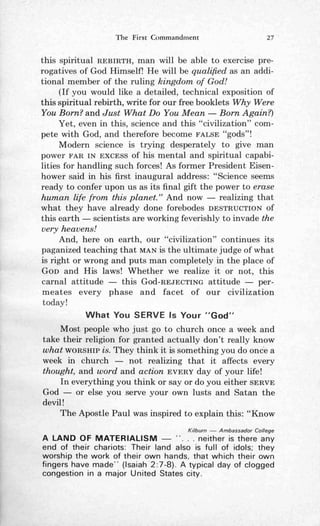 Ten commandments (prelim 1972)