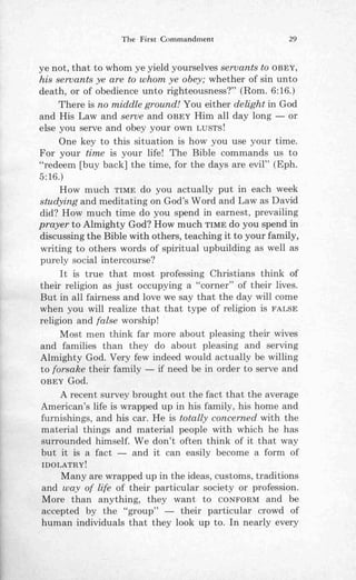 Ten commandments (prelim 1972)