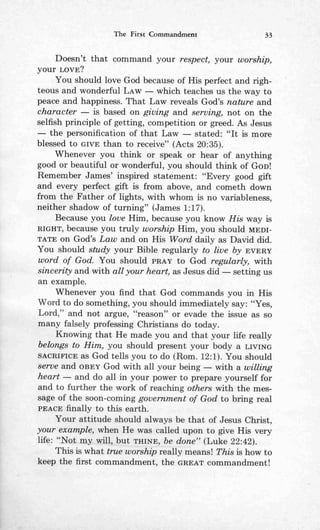 Ten commandments (prelim 1972)