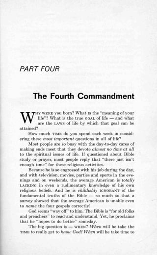 Ten commandments (prelim 1972)