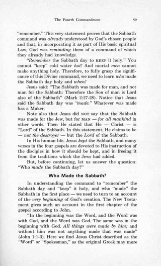 Ten commandments (prelim 1972)