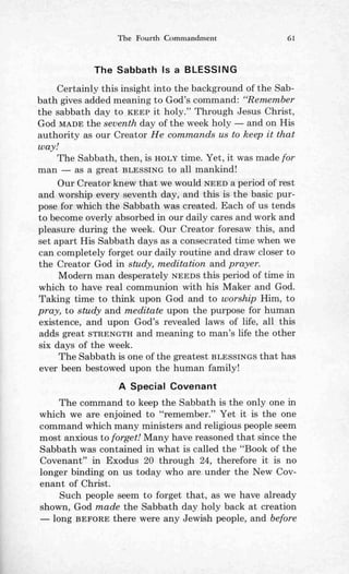 Ten commandments (prelim 1972)