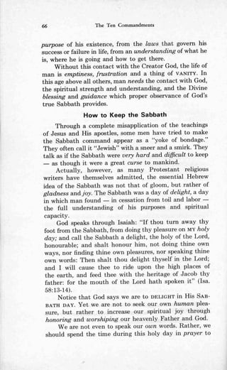 Ten commandments (prelim 1972)