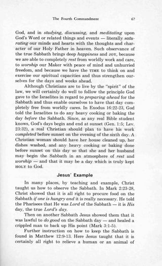 Ten commandments (prelim 1972)