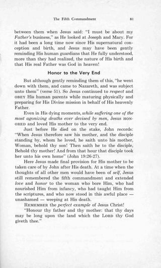 Ten commandments (prelim 1972)