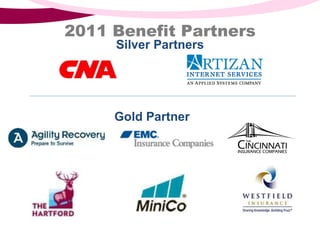 Gold Partner Silver Partners 2011 Benefit Partners 