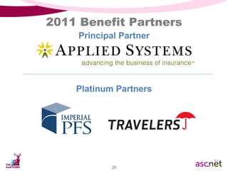 Principal Partner Platinum Partners 2011 Benefit Partners 