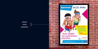 KNOW
YOUR

}

AUDIENCE

Project: Sportivate Marketing Campaign for Active Norfolk

 