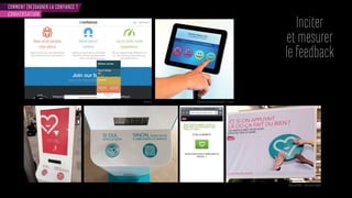 COMMENT (RE)GAGNER LA CONFIANCE ?
CONVERSATION
Inciter
et mesurer
le feedback
Dispositif SNCF - Votre avis compte
Borne de satisfaction Qwesteo - FranceAntenna
 