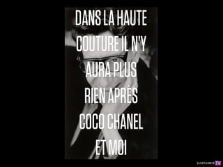 COUTU
RE IL
N’Y
AURA
PLUS
RIEN
APRÈS
 