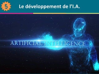 © Centre de compétence Forem Tourisme – Tous droits réservés
Le développement de l’I.A.
 