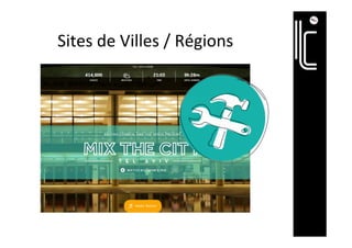Sites	de	Villes	/	Régions	
 