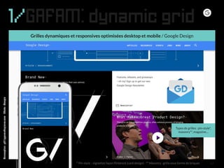 1/GAFAM: dynamic grid
Conception:philipperondepierre.com-Photo:Google
* Pin-style : vignettes façon Pinterest (card design...