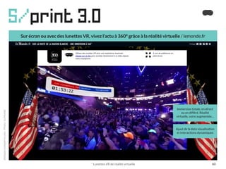 philipperondepierre.com-Photo:LeMonde
* Lunettes VR de réalité virtuelle
5/print 3.0
Sur écran ou avec des lunettes VR, vi...