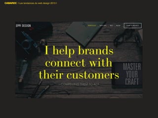 | Les tendances du web design 2015 |
 