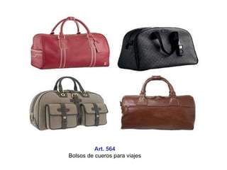 Art. 564 Bolsos de cueros para viajes 
