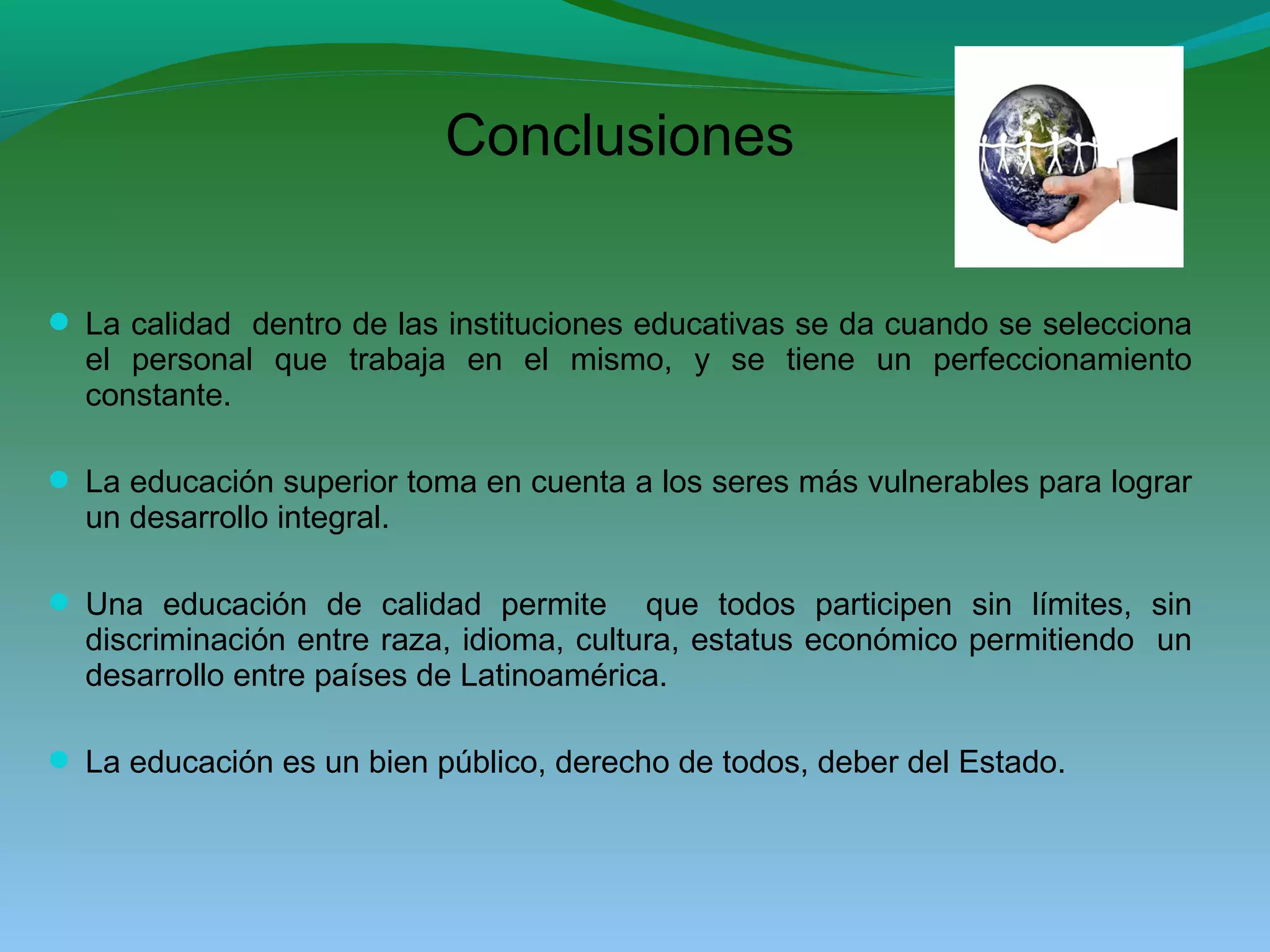 Tendencias de la educación superior en america latina y el caribe | PPT