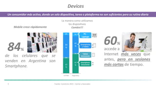 Tendencias de uso en internet 2016