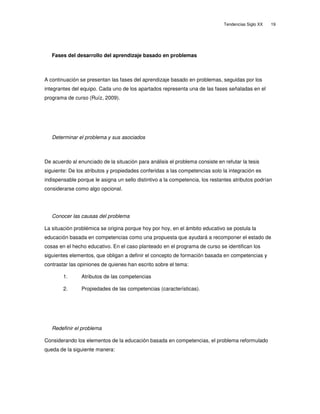 Tendencias educativas del siglo xx