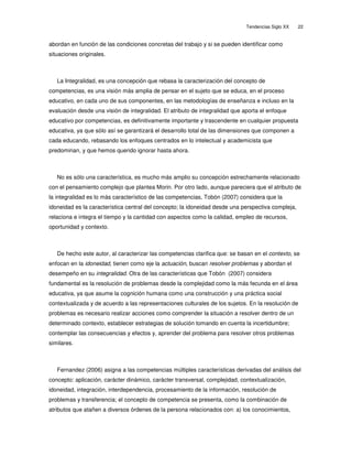 Tendencias educativas del siglo xx