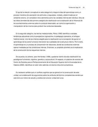 Tendencias educativas del siglo xx