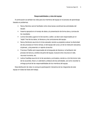 Tendencias educativas del siglo xx