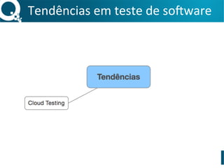Tendências	
  em	
  teste	
  de	
  so3ware	
  
 
