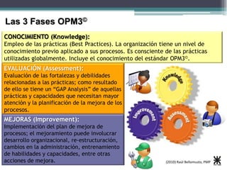 Opms3 Tendencias en gestión de proyectos evaluación de la madurez ...