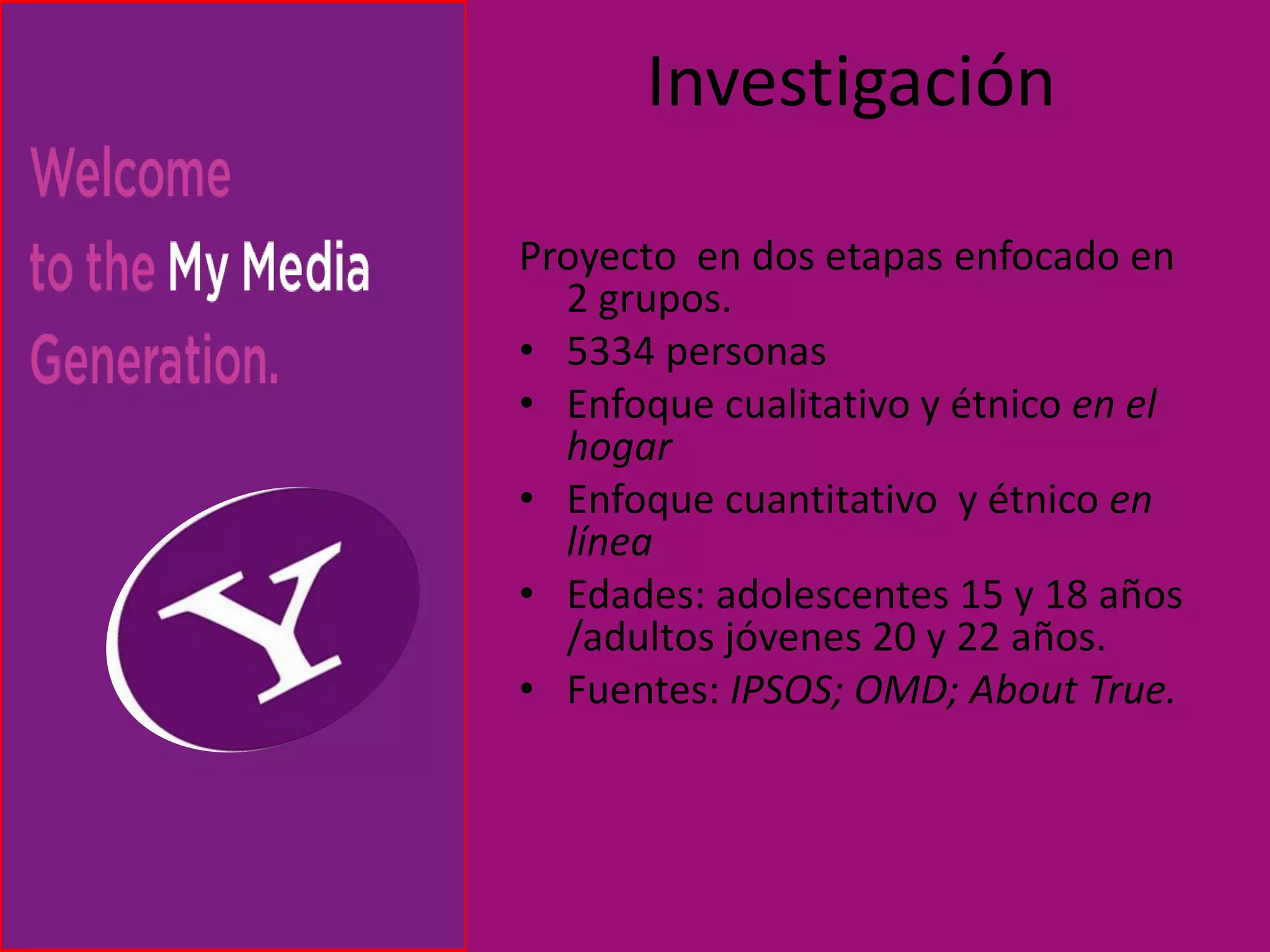 Tendencias Generacionales